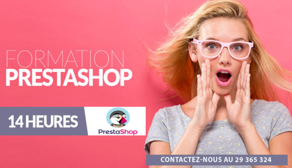 Formation PrestaShop chez Techare, centre de formation en Tunisie