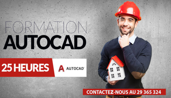 Formation autocad en Tunisie chez Techcare