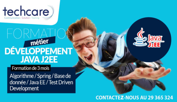 Formation développeur java j2ee en Tunisie chez Techcare